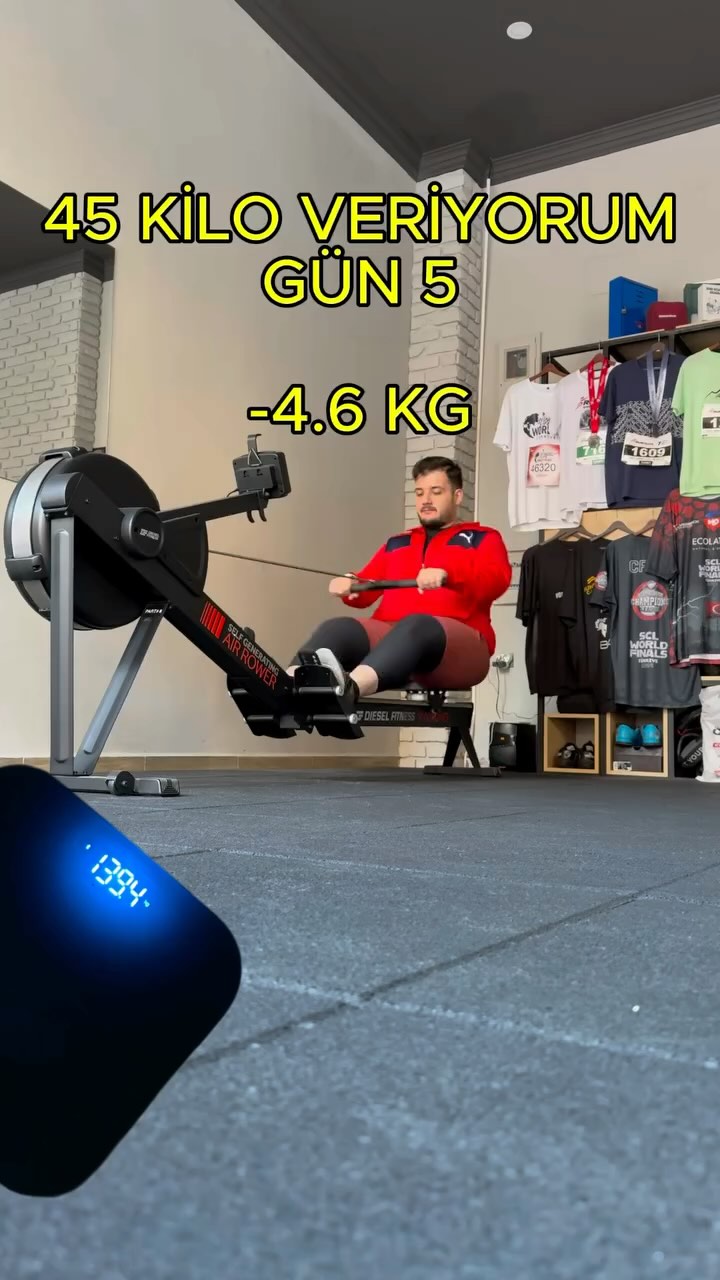 Gün 5 ve 500 gram daha gitti! 🔥 Adım adım hedefe ilerliyorum. Bugün de hareket var, motivasyon tam! 🚀