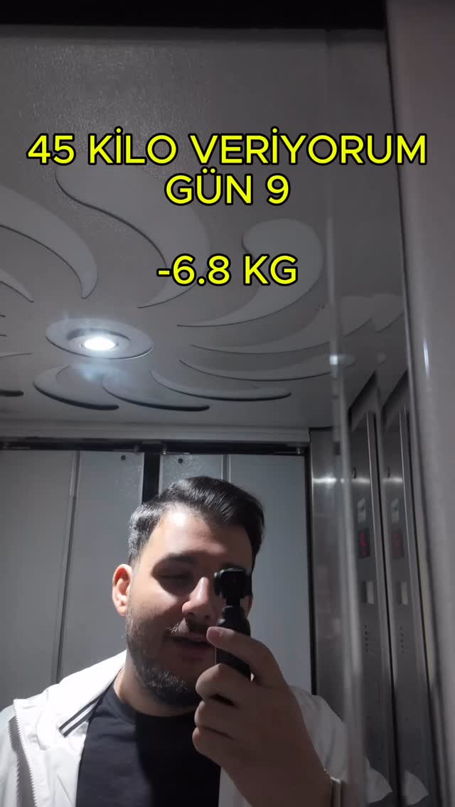 Gün 9 ✅ 6 KM yürüyüş yaptım ve 600 GR daha gitti! 🔥 Dünkü sabit kilo moral bozmadı, bugün ilerlemeye devam! 😎