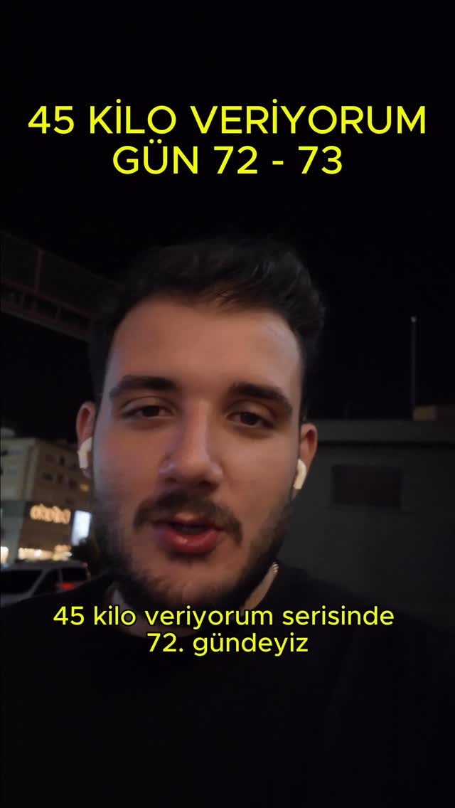 Gün 72 ve 73. İki gün üst üste yürüdüm, toplamda 1354 kalori yaktım 🚶‍♂️🔥 Durdum sananlara selam olsun, ben sadece ilerliyordum.